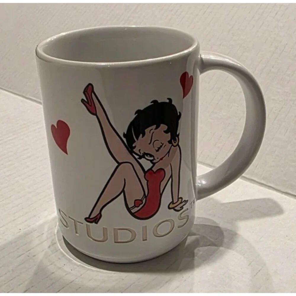 Vintage Universal Studios Exclusive Betty Boop 16 Oz Coffee Mug New with Tags